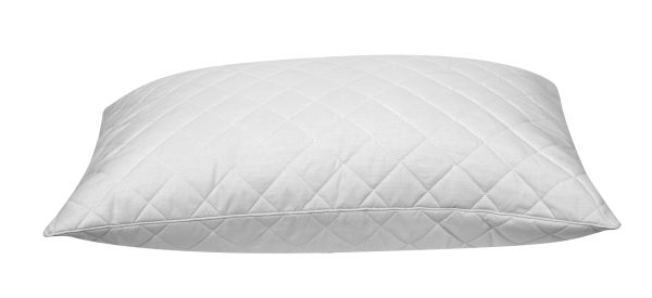 Percale Quilted Pillow | Luxura
