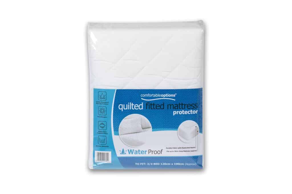 Quilted Waterproof Mattress Protector - Fitted Cover | Luxura